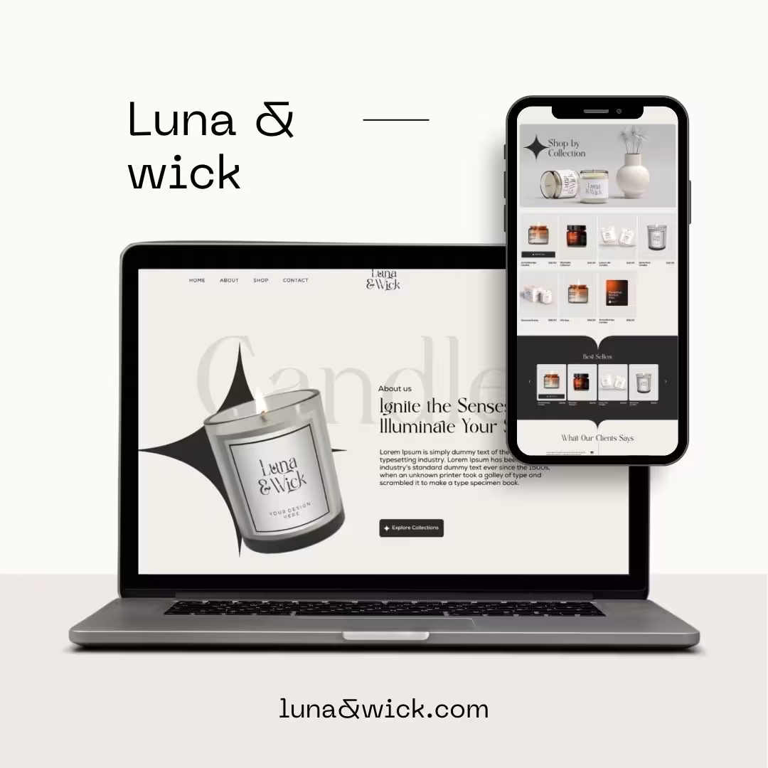 Luna Wick - Creative Brand Design & Web Development